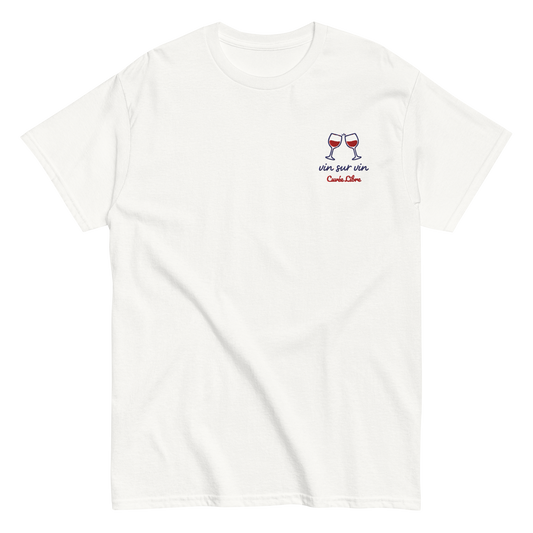 T-shirt brodé Vin sur Vin Cuvée Libre