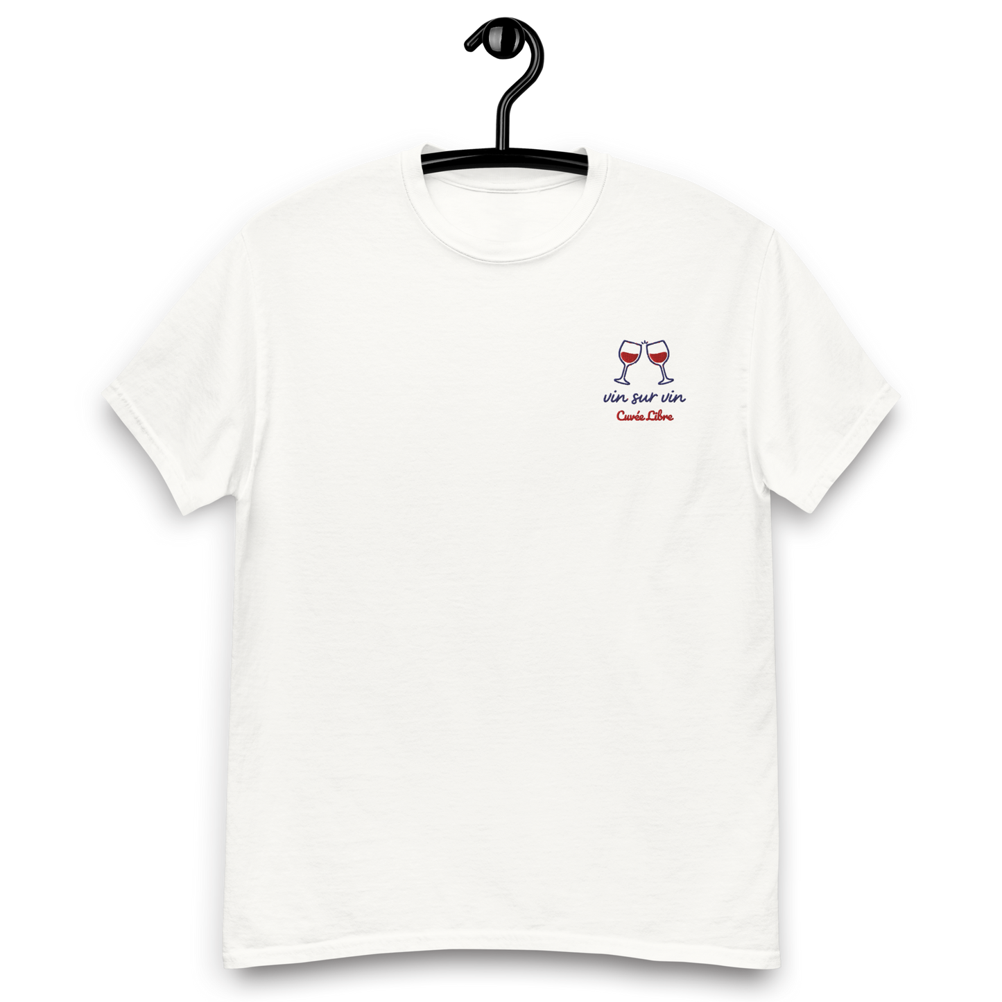 T-shirt brodé Vin sur Vin Cuvée Libre